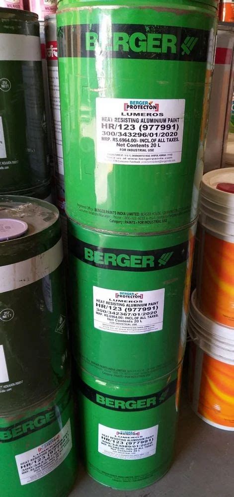 Berger Epilux Red Oxide Epoxy Paint For Metal Black At Best Price