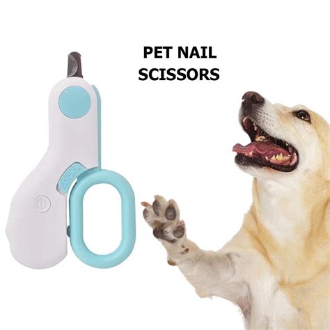 Petgravity Gunting Kuku Anjing Kucing Led Pet Nail Toe Claw Clipper