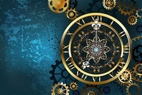 Steampunk Clock Wallpapers - Top Free Steampunk Clock Backgrounds - WallpaperAccess