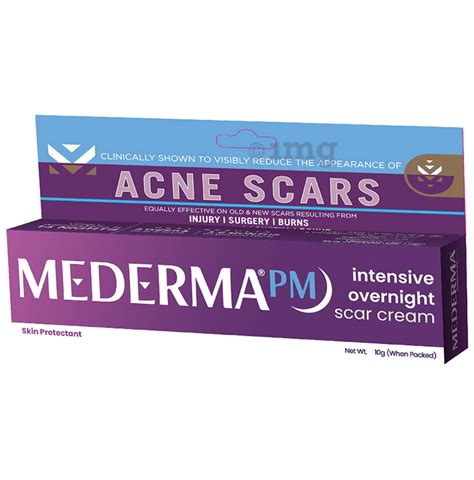 Mederma Pm Intensive Overnight Scar Cream Buy Tube Of 100 Gm Cream At