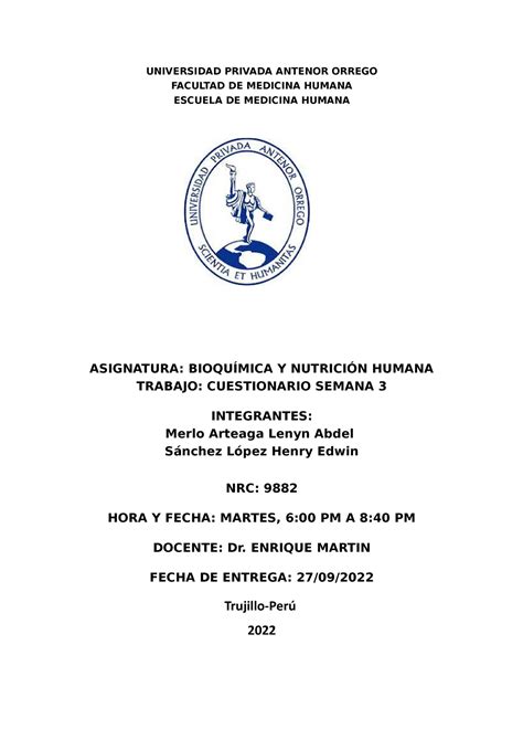 Biosem Informe De La Practica De Laboratorio De La De Ra Semana De