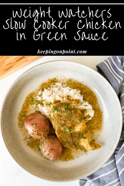 Slow Cooker Chicken in Green Sauce