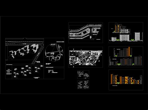 Complexo residencial em AutoCAD Baixar CAD Grátis 2 31 MB Bibliocad