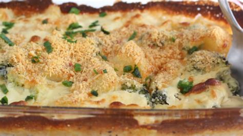 Receita de Gratinado de Batata Brócolis Mesa e Sabor