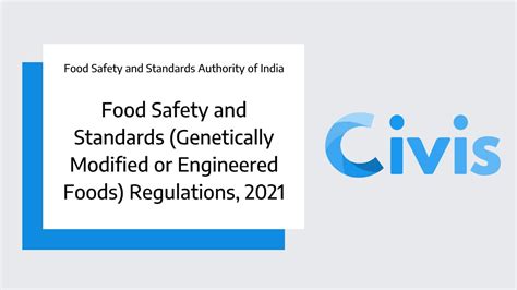 Explained Food Safety And Standards Genetically Modified Or