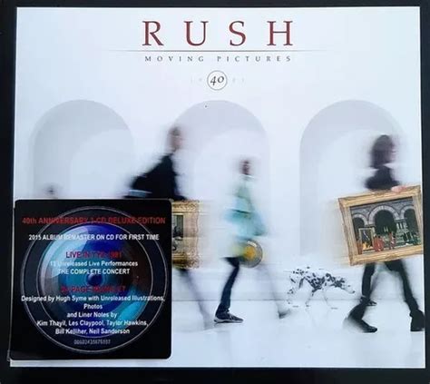 Rush Moving Pictures 40th Anniversary Edition 3 Cds Frete Grátis