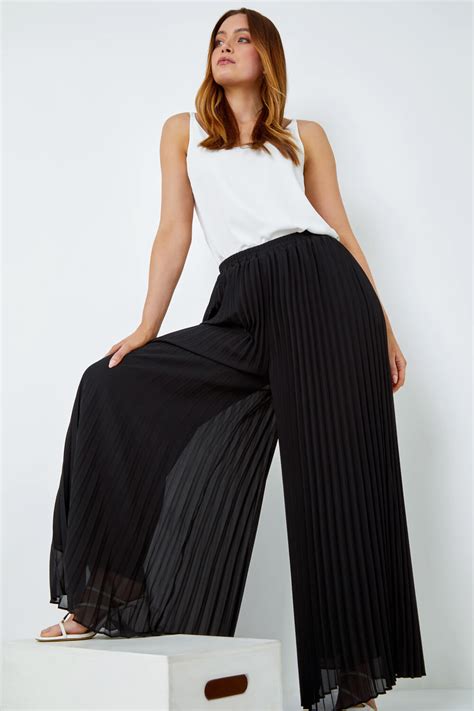 Top Pleated Wide Leg Trousers Best In Cdgdbentre