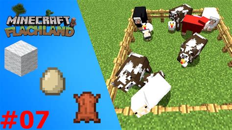 Minecraft Flachland Tiere Anlocken Und Paaren Youtube