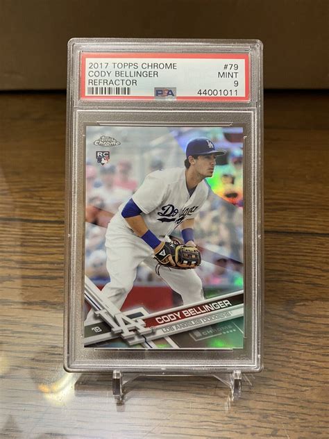 Cody Bellinger 2017 Topps Chrome 79 Refractor PSA 9 Price Guide