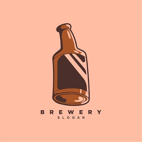 Premium Vector Craft Beer Bottle Alcohol Vector Design Pub Brewery