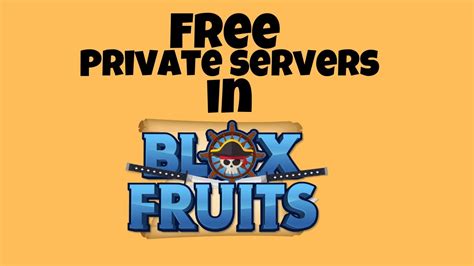 How To Get Free Private Servers In Blox Fruits Youtube