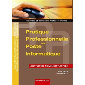 Pppi Activites Administratives Re Et Term Pro Bac Pro Secretariat