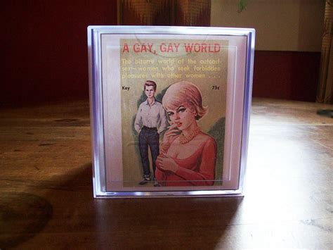 Lesbian Pulp Tissue Box Cover Retro Vintage Pin Up Girl Etsy