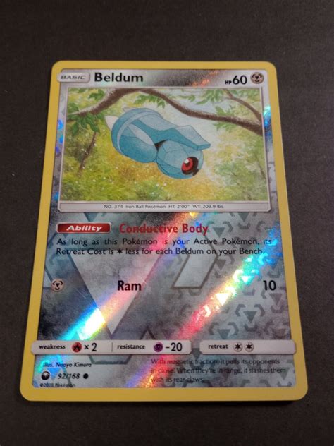 Pokemon Celestial Storm Beldum Reverse Holo Common Card Nm Ebay