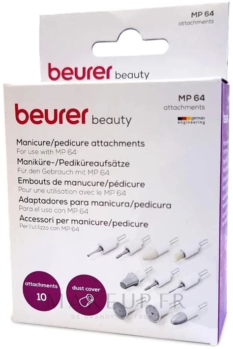 Beurer Mp Embouts Pour Appareil De Manucure Et P Dicure Mp