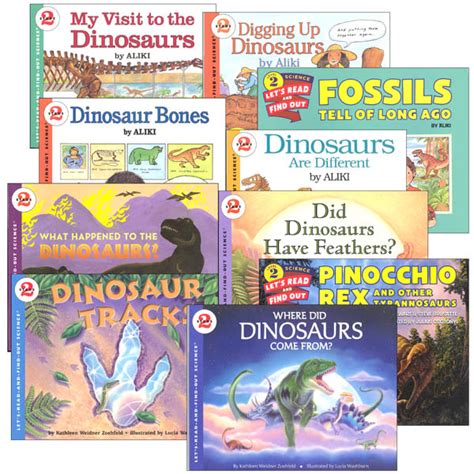 Lets Read And Find Out Science Level 2 Dinosaur Package