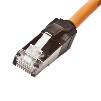 LANmark 6A Ultim Patch Cord Cat 6A Screened LSZH 1m Orange Aginode