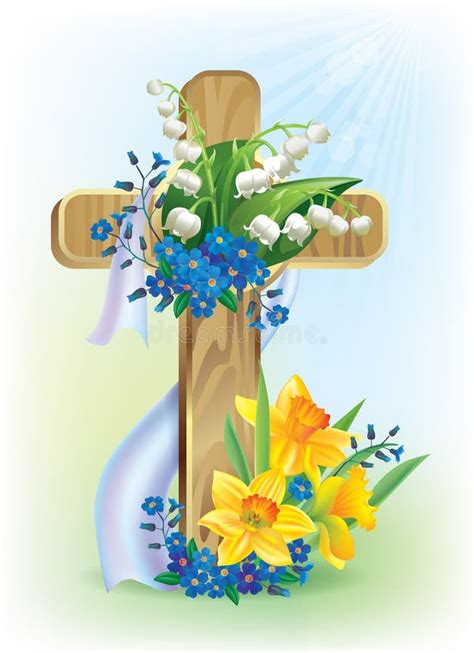 Easter Cross Stock Illustrations – 45,042 Easter Cross Stock ...