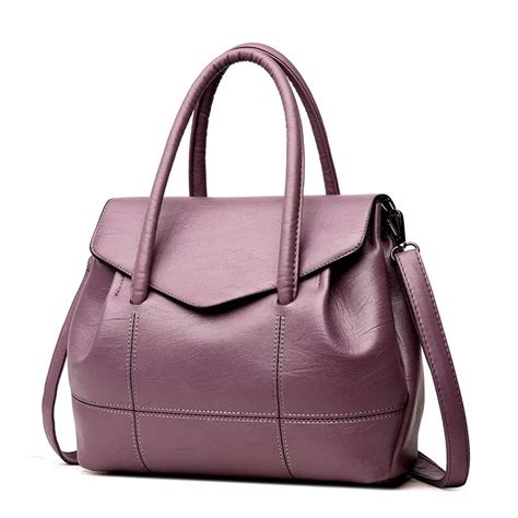 Minimalist All Match Handbags Pu Leather Women Handbag Korean