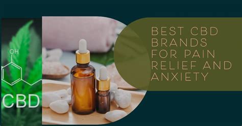 Best Cbd Brands For Pain Relief And Anxiety In 2024