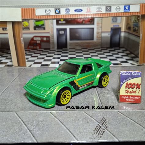 Jual Hot Wheels Mazda RX7 Hijau Loose Kota Tangerang Pasar Kalem Tokopedia