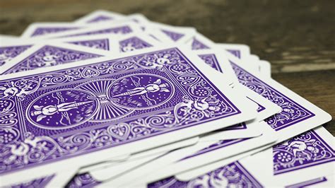 Jeu De Cartes Bicycle Violet Cartes Collection Boutique Et Magasin