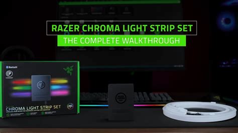 Razer Chroma Light Strip Set Instructional Video Youtube