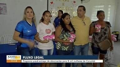 MSTV 1ª Edição Corumbá Programa Fluxo Legal passa a distribuir