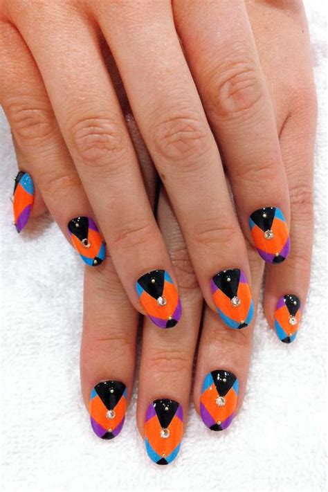 127 best images about Geometric Nail Art on Pinterest