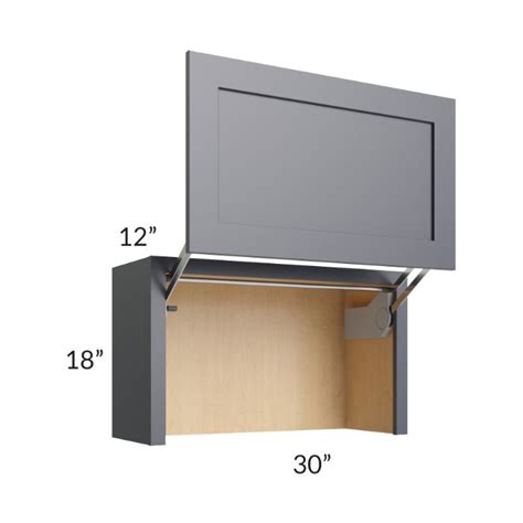 Midtown Indigo Shaker Countertop Wall Appliance Cabinet The Rta Store