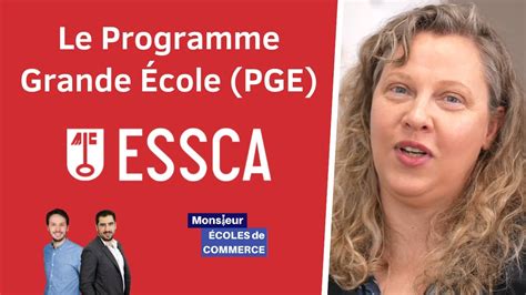 ESSCA Le Programme Grande Ecole PGE 2023 YouTube