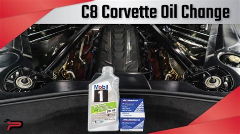 C Corvette Oil Change How To Youtube