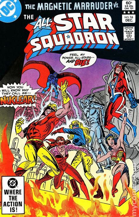 All Star Squadron Comic Books