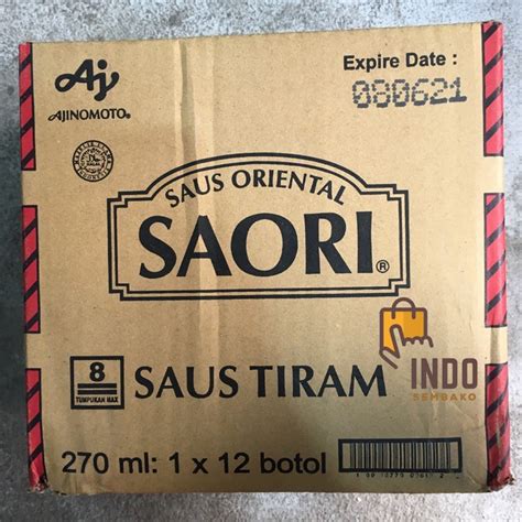 Jual Saori Saos Tiram 12 X 270ml Dus Ajinomoto Saori Saus Tiram Isi