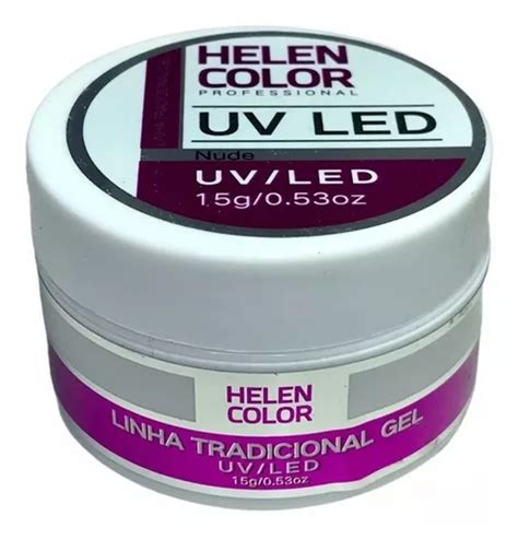 Gel Para Unhas Helen Color Uv Gel Nude G Mercadolivre