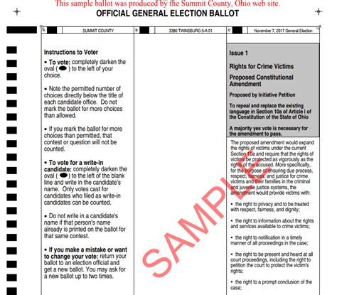 What Will Your Ballot Look Like Greg Bellan Twinsburg