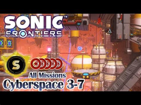 Sonic Frontiers Cyberspace 3 7 All Missions S Rank All Red Rings