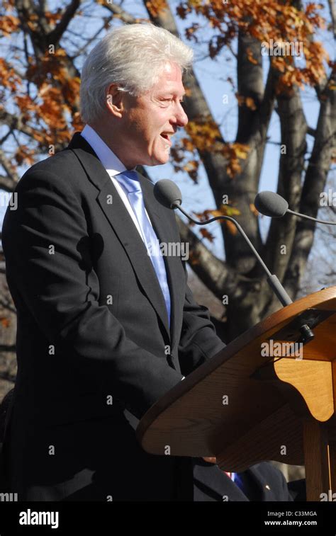 Bill Clinton A Ceremony Attended By Robert F Kennedys Widow Ethel And