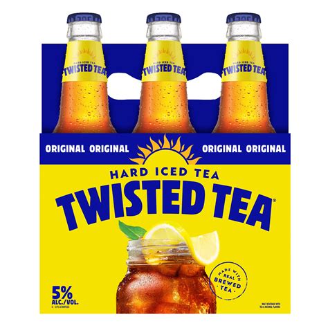 Twisted Tea Hard Iced Tea 12 Oz Bottles Shop Malt Beverages Coolers