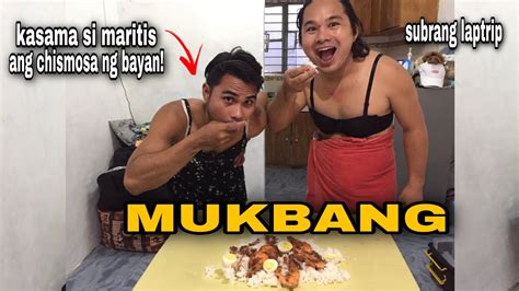 Jamesleoncio Japetburikat Mukbang Kasama Ang Pambansang Chismosa