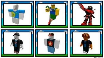 ROBLOX Memory Game - 48 CARDS by Editorial Arenas Educativas | TPT