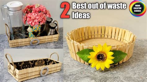 Waste Material Craft Ideas That Everyone Can Make Easily Best Out