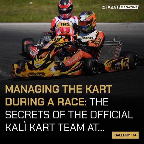 Come Si Gestisce Il Kart Nel Giorno Di Gara Ecco I Segreti Pressioni