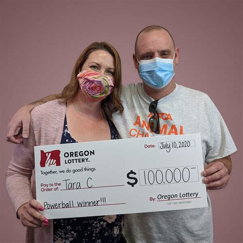 Tara And Craig Powerball Winners Oregon Lottery