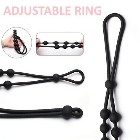 Anal Beads Butt Plug With Balls In Silicone Dual Anal Chain
