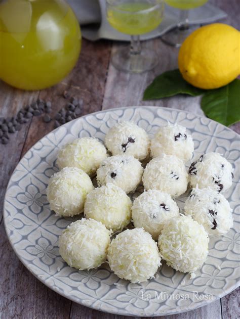 Dolcetti Al Cocco Senza Cottura Al Limone E Al Cioccolato