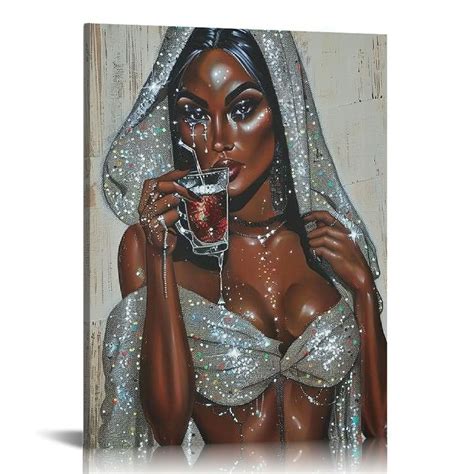 Nawypu African American Women Canvas Wall Art Decor Women S Popular