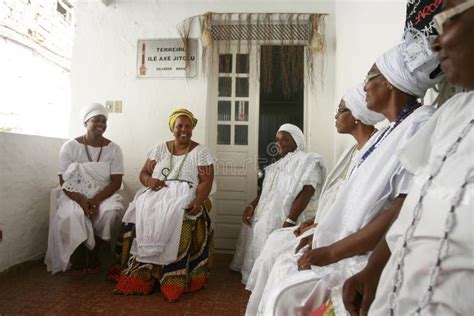 Candomble Religious Meeting Editorial Stock Image Image Of Party