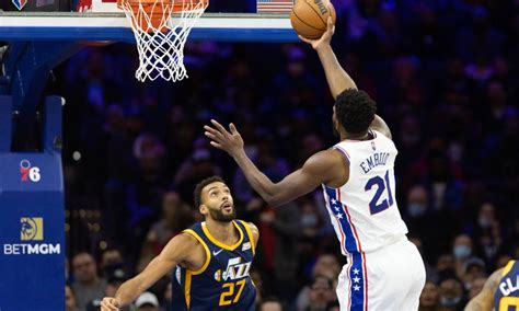 Rudy Gobert Sur Joel Embiid Jaimerais Le Voir Un Jour Avec Le