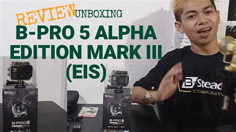 Unboxing Review Action Cam B Pro Alpha Edition Mark Iii Brica Eis